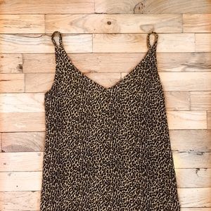 Cheetah Print Tank Top